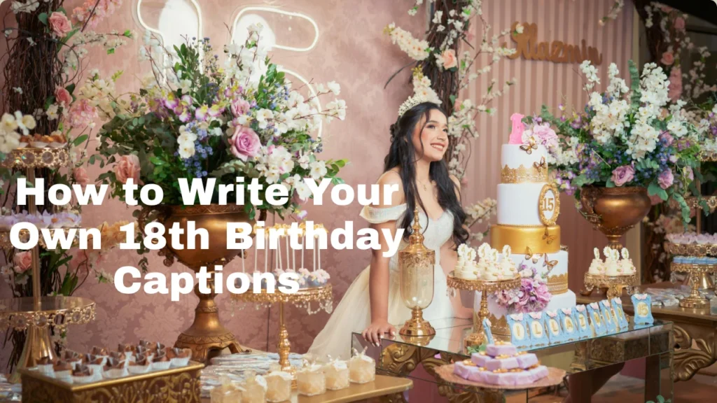 How to Write Your Own 18th Birthday Captions