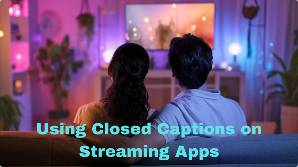 KD 55X80CK Closed Caption and Using Closed Captions on Streaming Apps