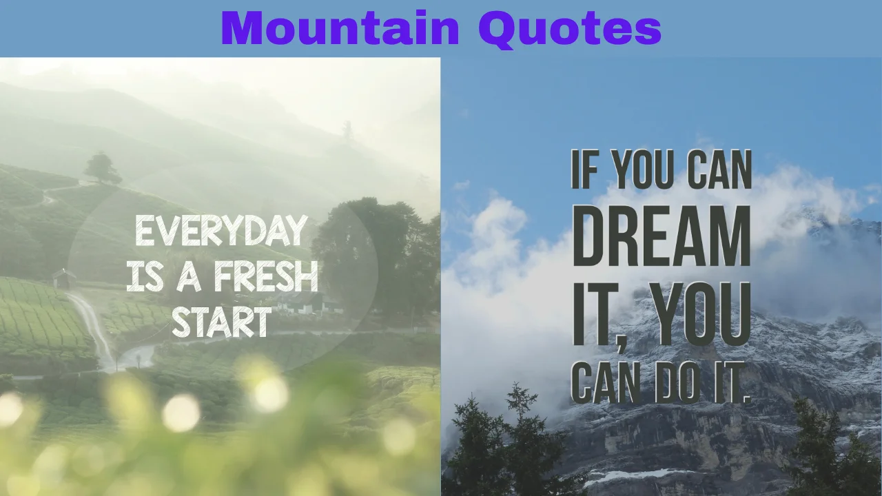 Mountain Quotes