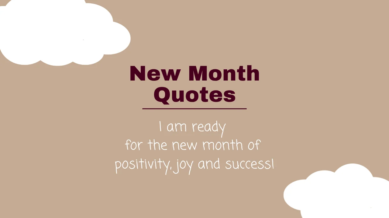 New Month Quotes