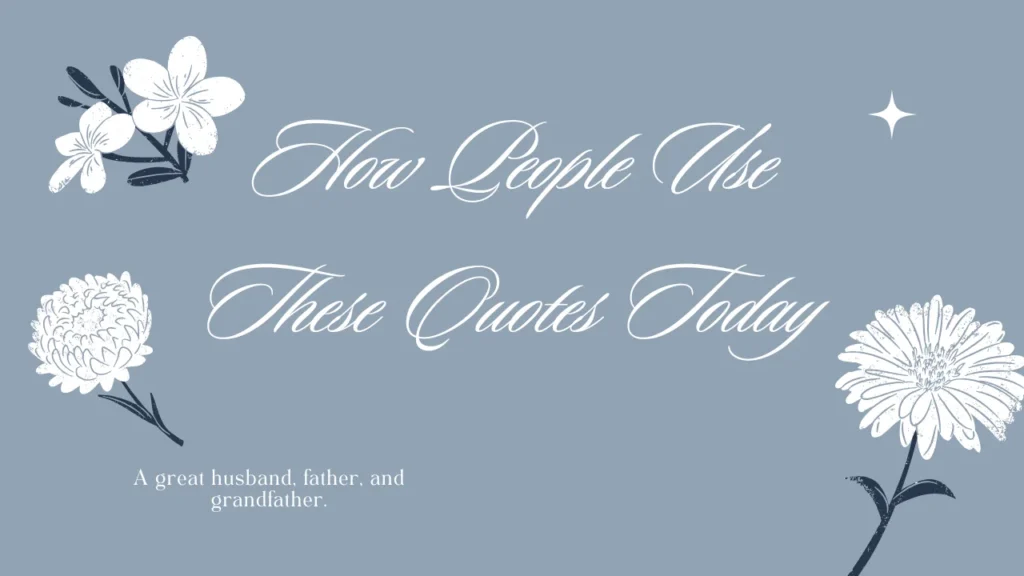 1 Year Death Anniversary Quotes and How People Use These Quotes Today