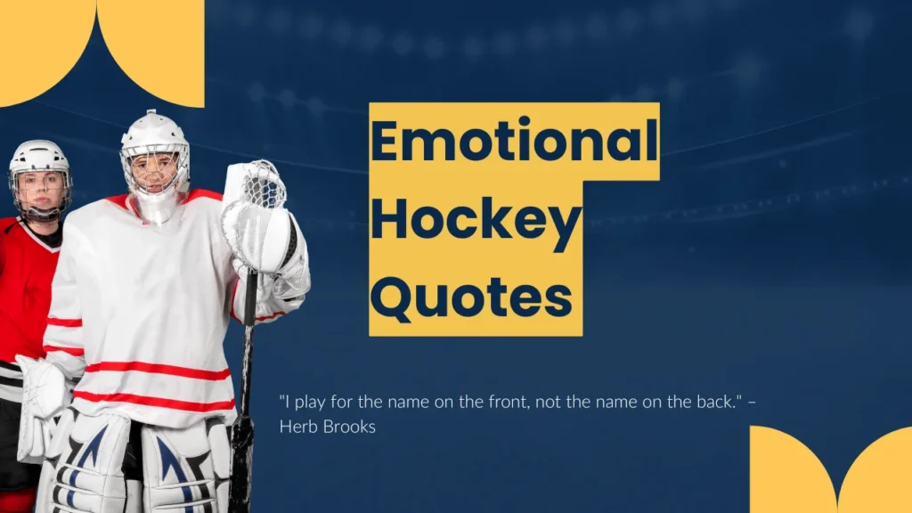 Emotional Hockey Quotes