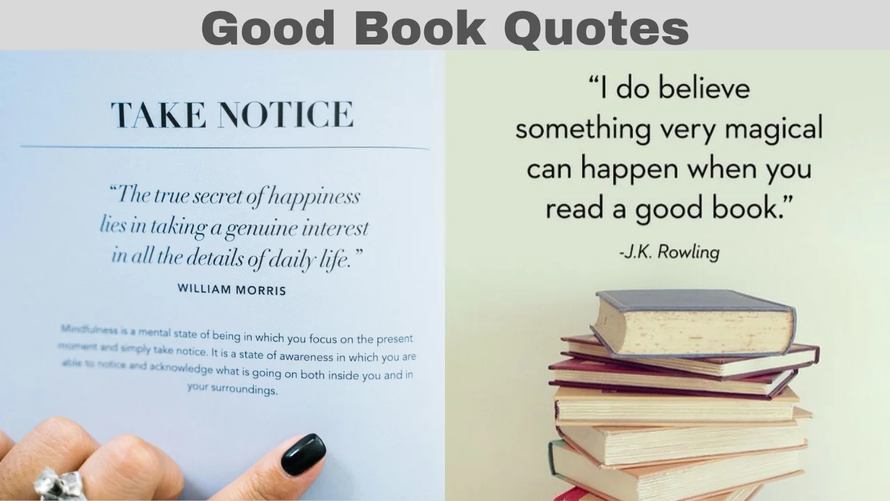 Good Book Quotes
