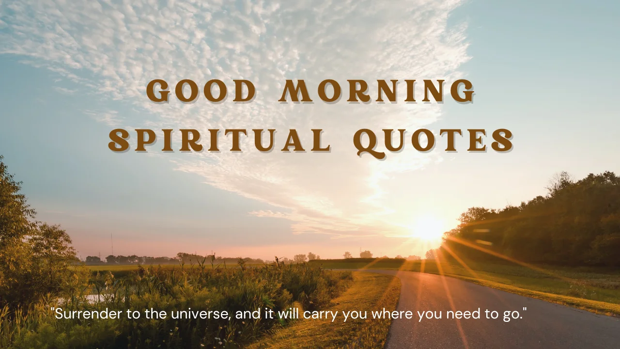 Good Morning Spiritual Quotes