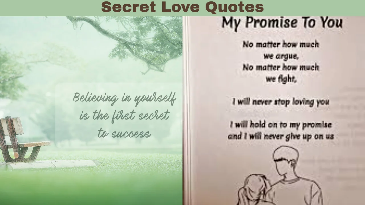 Secret Love Quotes